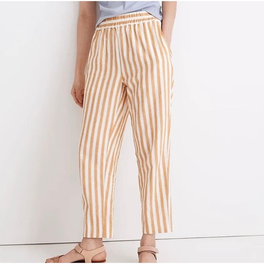Madewell Huston Pull On Cropped Pants